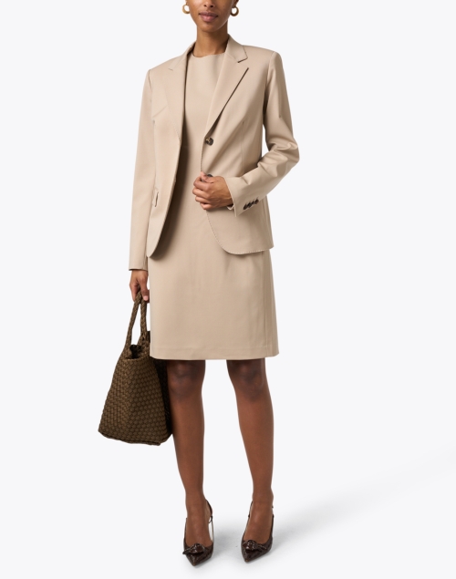 Clyde Taupe Wool Blazer