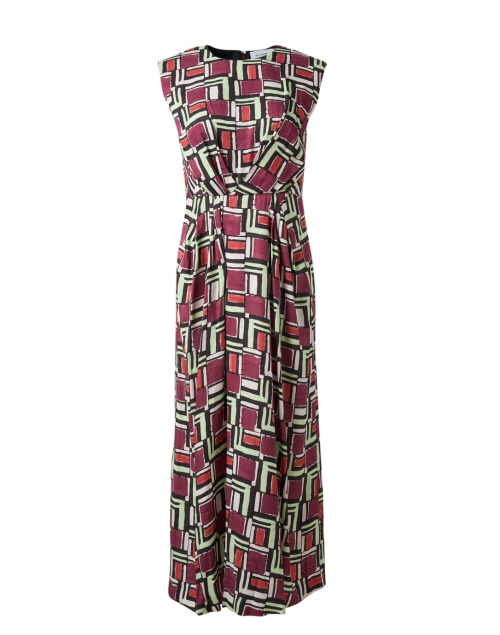 Product image - St. John - Multi Geometric Print Dress