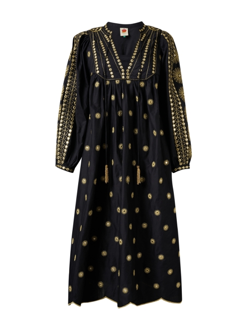 Product image - Farm Rio - Black Embroidered Cotton Dress