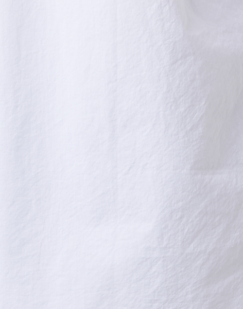 Fabric image - Eileen Fisher - White Cotton Tunic Top