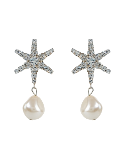Product image - Jennifer Behr - Aruna Crystal Pearl Drop Earrings
