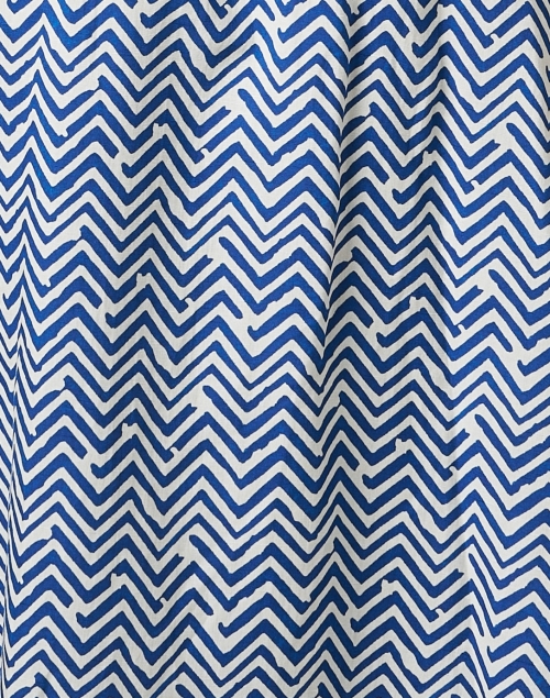 Fabric image - A.P.C. - Leighton Blue Printed Dress 
