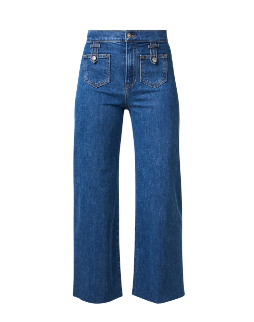 Product image - Veronica Beard - Grant Blue Wide Leg Jean