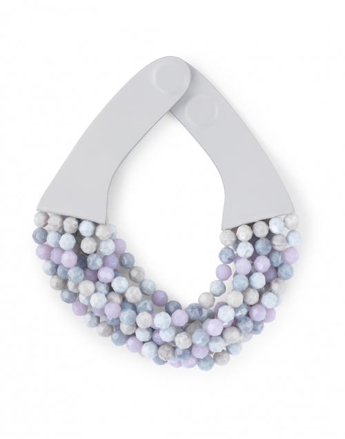 Product image - Fairchild Baldwin - Bella Lavender Grey Tone Multistrand Necklace