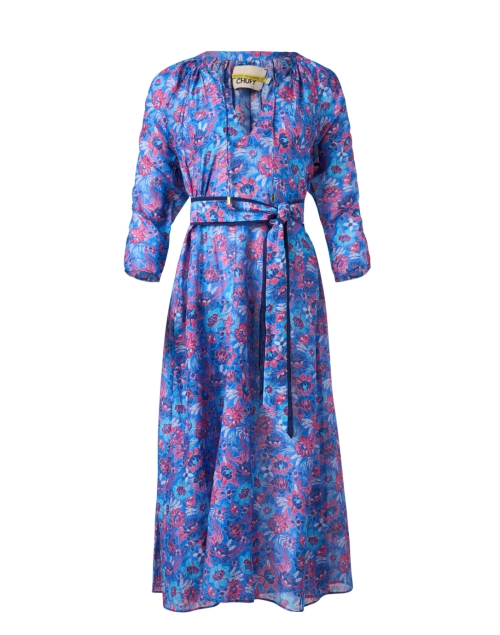 Product image - Chufy - Tosh Blue Print Cotton Silk Dress 