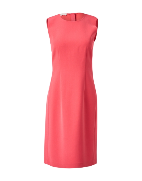 Lafayette 148 New York Harpson Coral Pink Crepe Dress