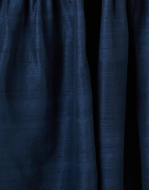 Fabric image - Apiece Apart - Mitte Navy Silk Dress
