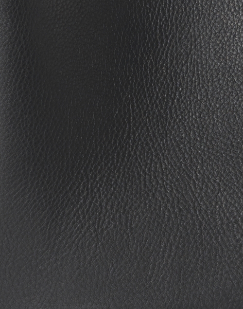 Fabric image - Loeffler Randall - Marine Black Pebbled Leather Tote Bag