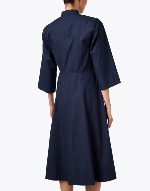 Back image - Seventy - Navy Cotton Dress