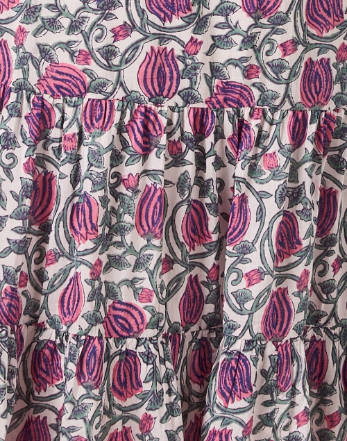 Fabric image - Bell - Annabelle Pink Cotton Silk Dress