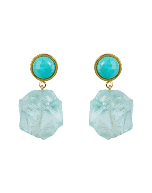 Product image - Lizzie Fortunato - Glacier Blue Drop Earrings