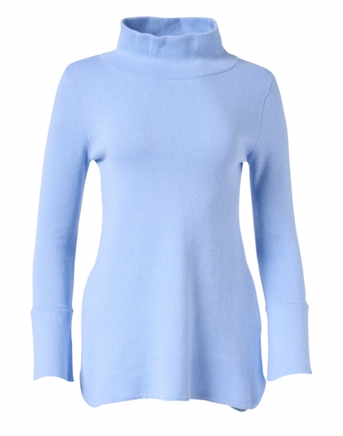 Product image - Burgess - Lauren Flax Blue Cotton Cashmere Tunic