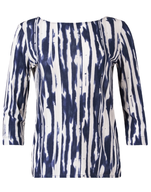Product image - Majestic Filatures - Navy and White Print Top