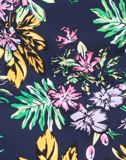 Fabric image - Elliott Lauren - Tropical Print Stretch Pull On Skort