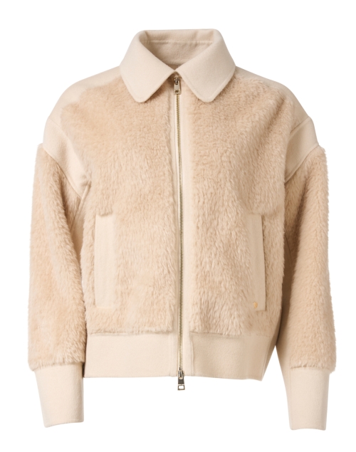 Product image - Marc Cain - Tan Wool Teddy Jacket