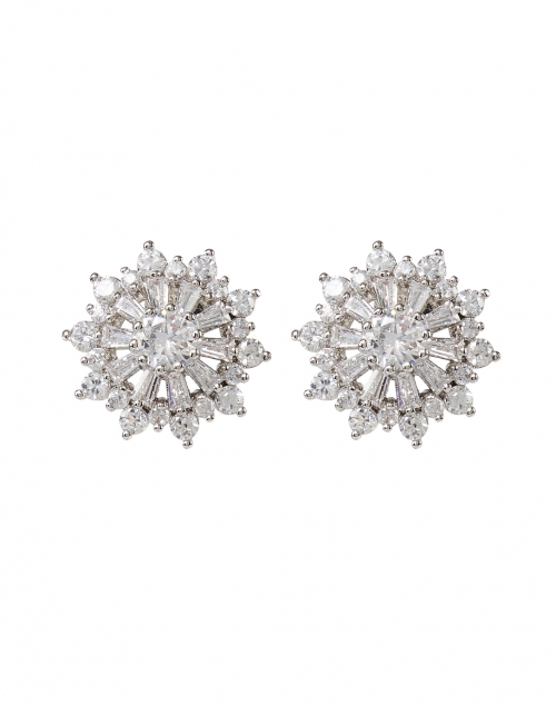 Product image - FALLON - Silver Shining Star Stud Earrings
