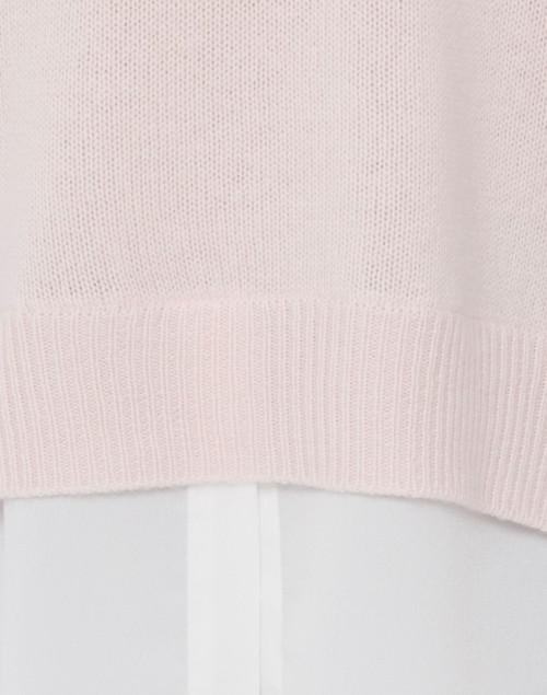 Fabric image - Brochu Walker - Paloma Pink Sweater with White Underlayer