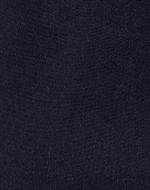 Fabric image - White + Warren - Deep Navy Essential Cashmere Sweater
