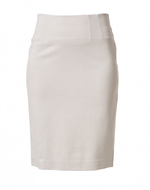 Product image - Peace of Cloth - Logan Silver Knit Pull-on Skirt