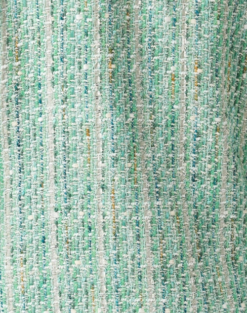 Fabric image - St. John - Green Multi Tweed Jacket