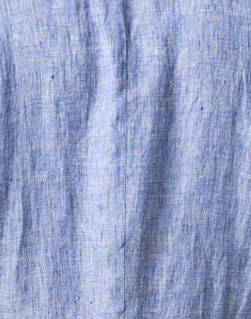 Fabric image - Fabiana Filippi - Blue Chambray Linen Dress 