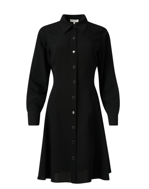 Product image - Lafayette 148 New York - Black Fit and Flare Shirt Dress