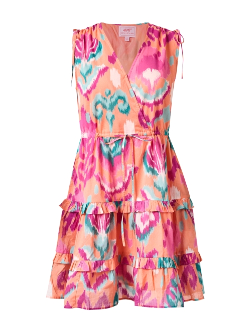 Product image - Banjanan - Becca Pink Multi Ikat Cotton Dress