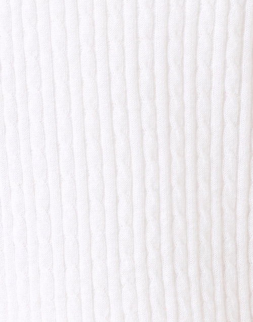 Fabric image - Burgess - Kyra White Cotton Cashmere Travel Coat