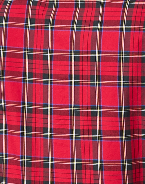 Fabric image - Sail to Sable - Red Multi Plaid Tunic Dress