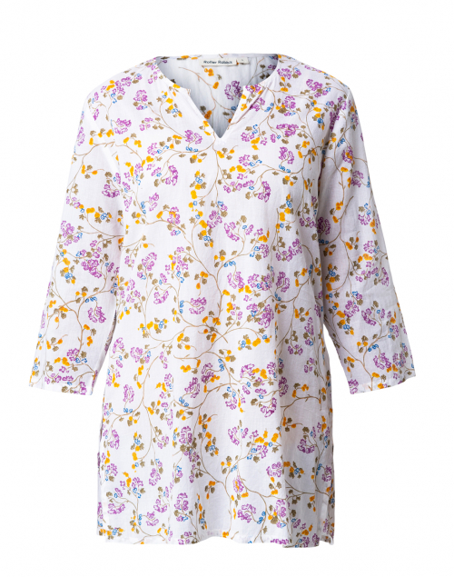 Product image - Roller Rabbit - Lace Floral Cotton Kurta Top