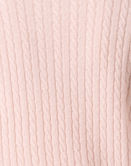Fabric image - Madeleine Thompson - Isidore Pink Collared Sweater