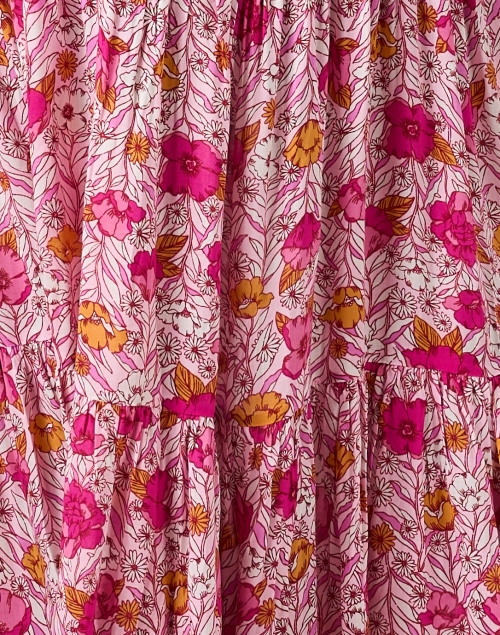 Fabric image - Poupette St Barth - Nana Pink Floral Dress