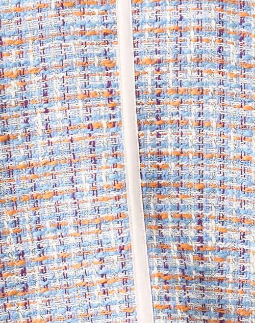 Fabric image - Marc Cain - Blue Multi Tweed Jacket