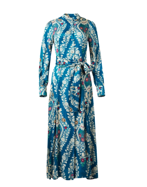 Constant Blue Multi Floral Dress | Momoni
