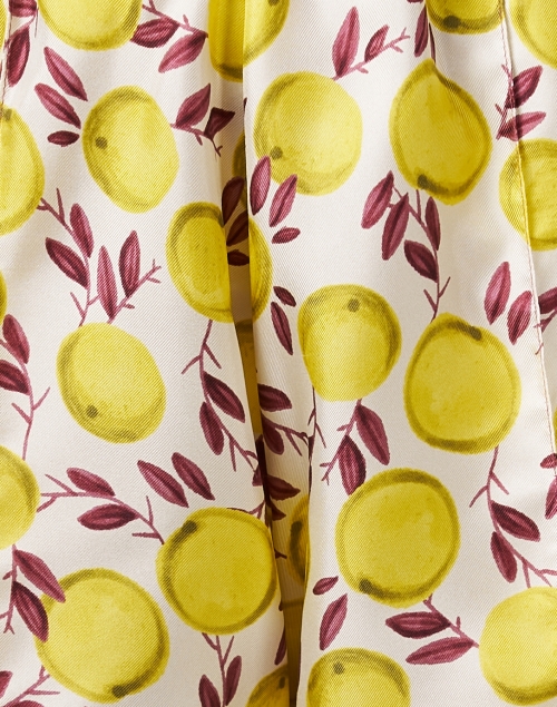 Fabric image - Odeeh - Citrus Print Silk Shorts