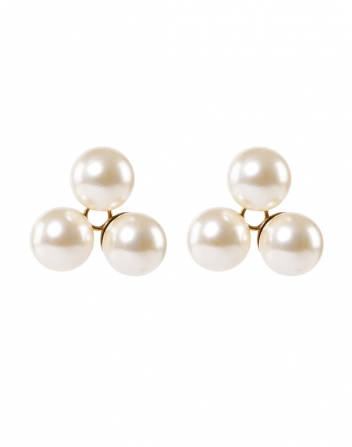Product image - Jennifer Behr - Polly Three Pearl Stud Earrings