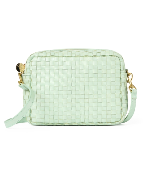 Product image - Clare V. - Mint Woven Leather Crossbody Bag