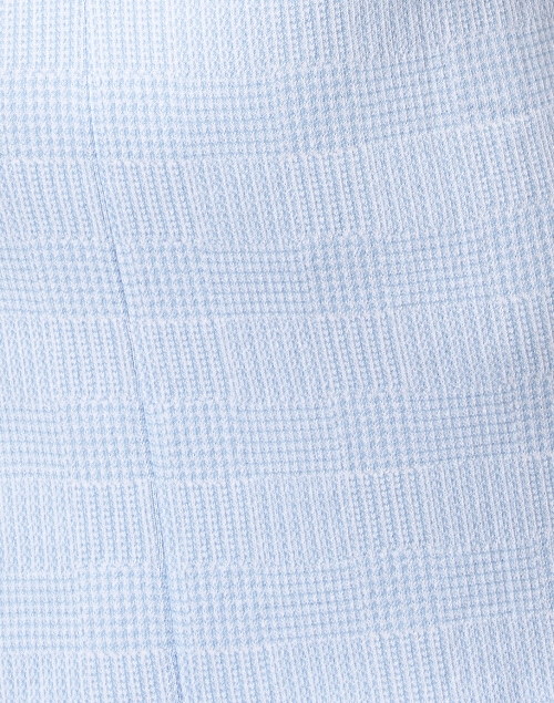Fabric image - Amina Rubinacci - Luca Blue Cotton Tweed Dress