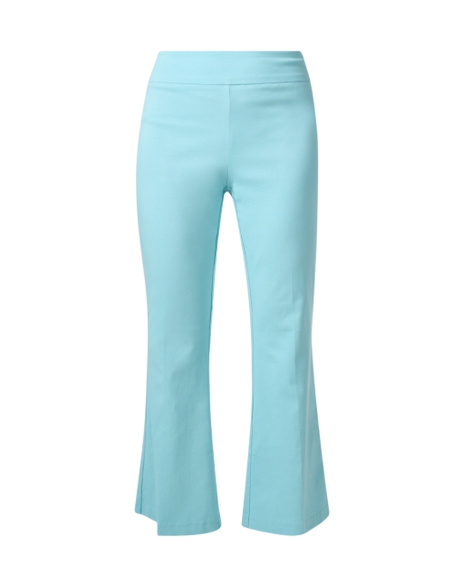 Product image - Fabrizio Gianni - Turquoise Stretch Pull On Flared Crop Pant