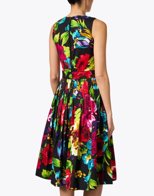Back image - Samantha Sung - Florence Multi Floral Print Dress