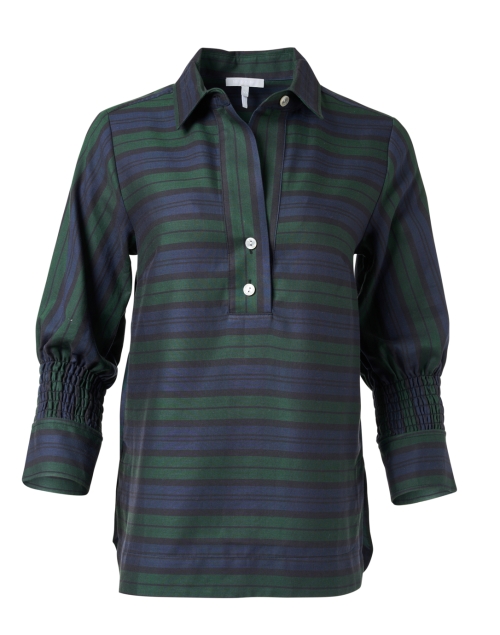 Product image - Hinson Wu - Morgan Blackwatch Plaid Stripe Shirt