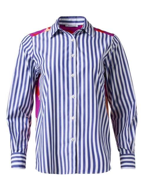 Product image - Rosso35 - Striped Floral Back Blouse