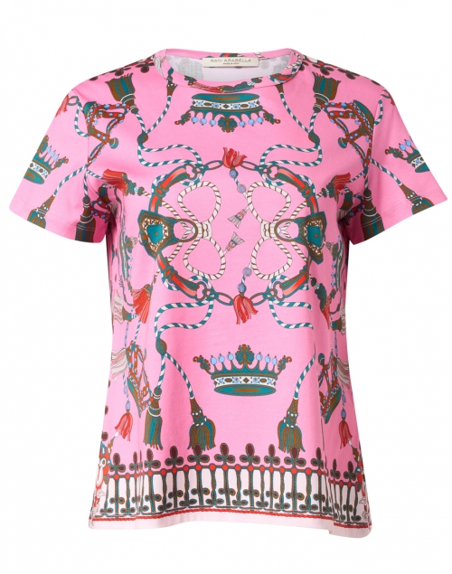 Product image - Rani Arabella - Pink Crown Print Cotton T-Shirt