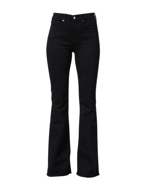 Product image - Veronica Beard - Beverly Onyx Essential High Rise Flare Stretch Denim Jean