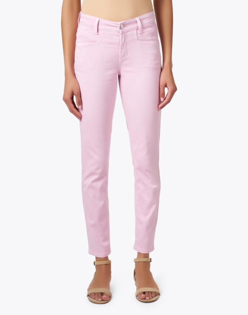 Front image - Cambio - Pina Light Pink Stretch Denim Jean