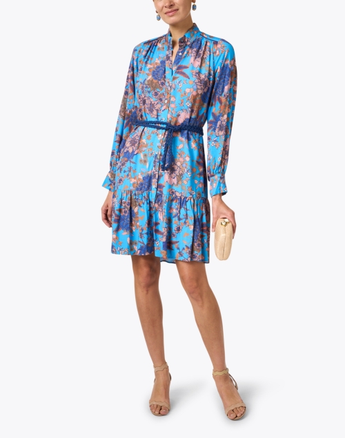 Anastasia Blue Multi Print Dress