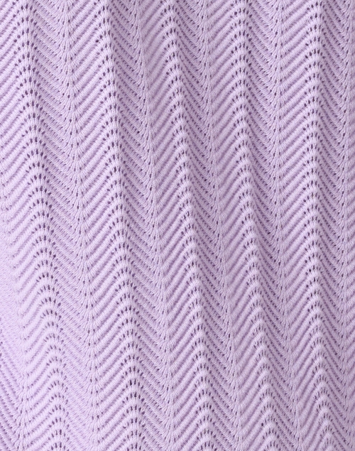 Fabric image - Burgess - Pointelle Lavender Cardigan