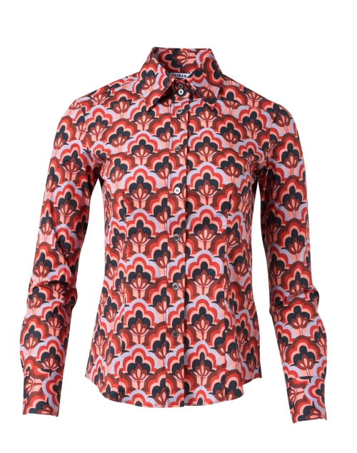 Product image - Caliban - Red Multi Print Button Up Shirt