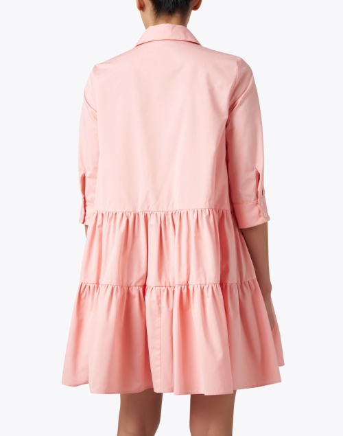Back image - Fabiana Filippi - Pink Cotton Shirt Dress
