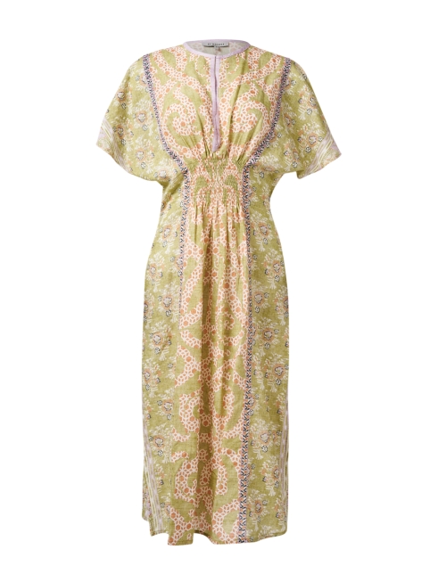Product image - D'Ascoli - Tasa Green Print Cotton Dress